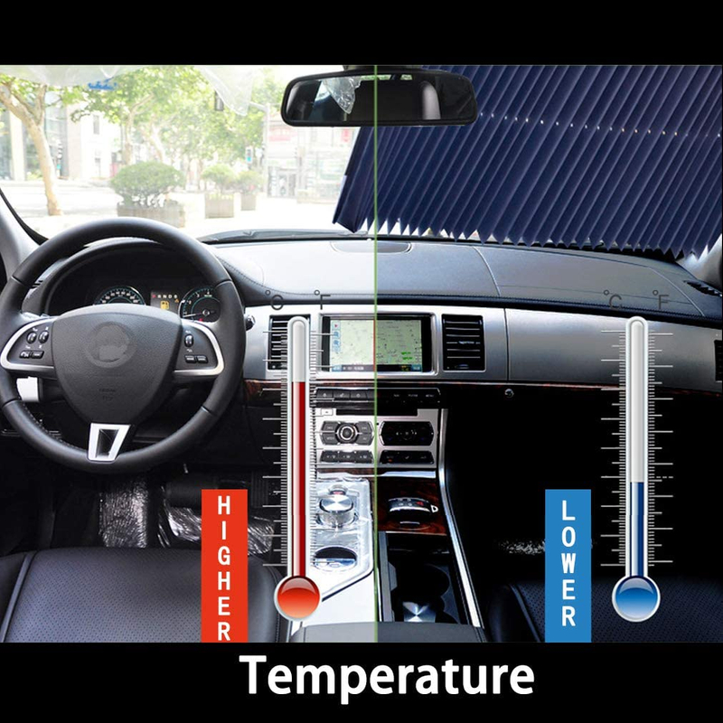 Pare-soleil de pare-brise rétractable pour voiture