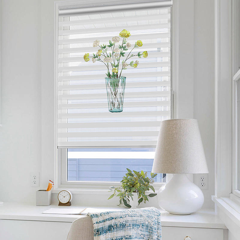 Stores zébrés en tissu - Option de traitement de fenêtre élégante