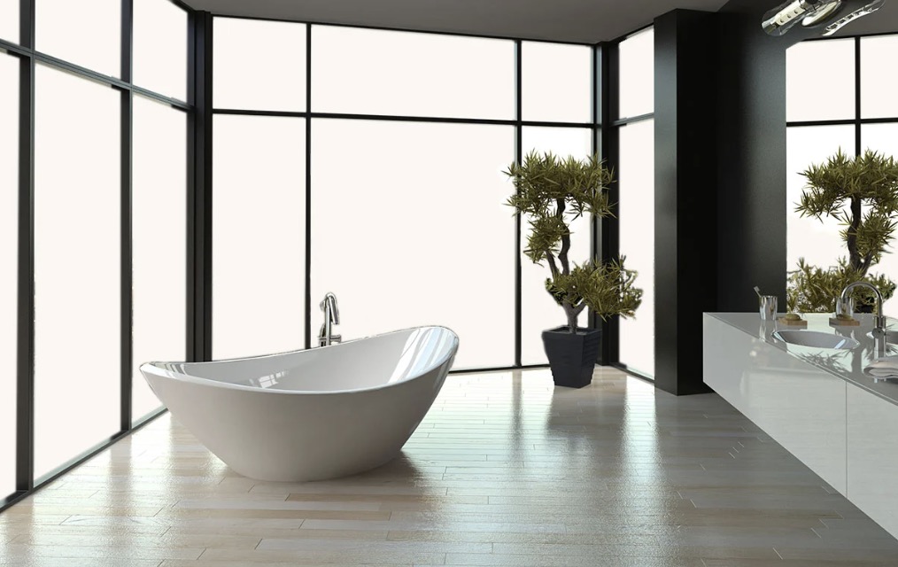 Film intelligent PDLC pour salle de bain