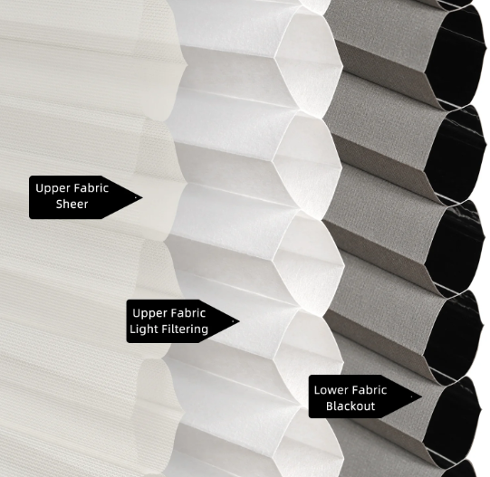 Tissu des nuances cellulaires de puits de lumière légers