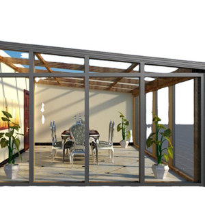 Couvertures de patio de pergola en aluminium de toit en verre