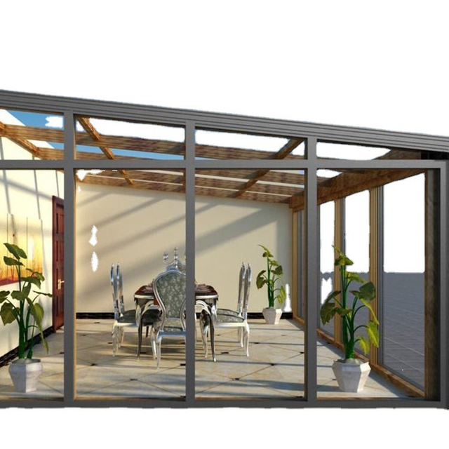 Couvertures de patio de pergola en aluminium de toit en verre