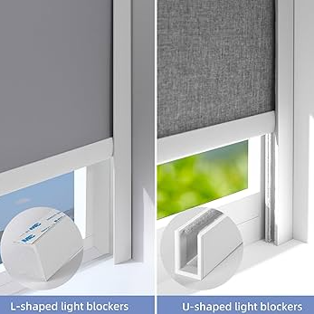 Bandes de bloqueur de lumière en PVC en U