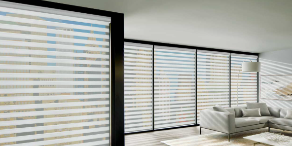 Shades de zèbre pour les portes coulissantes en verre en 2025