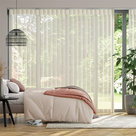 Stores verticaux verticaux transparents