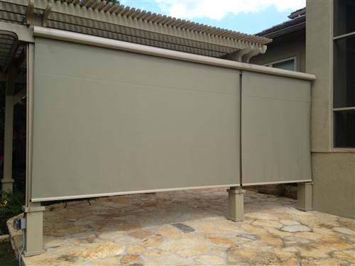 Stores d'extérieur sans fil - Faciles à utiliser, élégants et efficaces