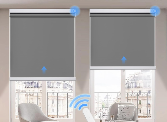Stores et nuances intelligents motorisés