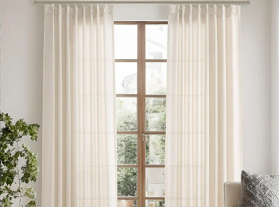 Rideaux et rideaux de 50 pouces fenêtres