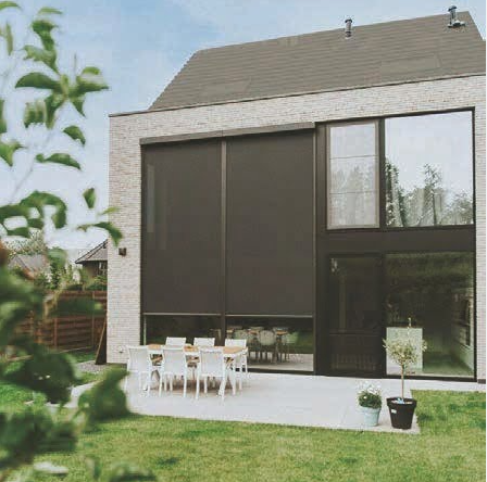 10 'x 8' Shade à rouleaux de patio extérieur