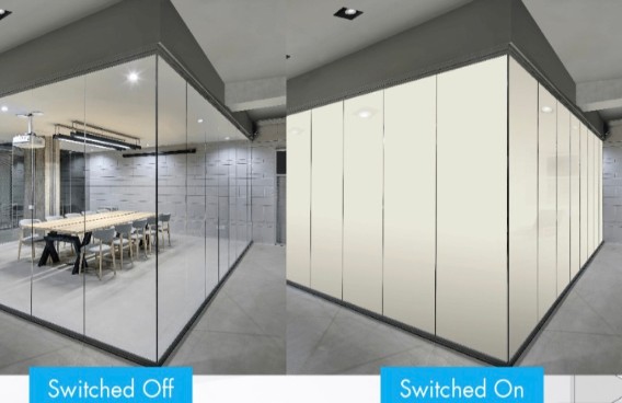 Film de verre de confidentialit&eacute;