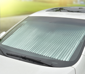  Abat-jour de fenêtre de voiture UV solaire de rideau en aluminium