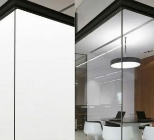 Salle de douche &agrave; film intelligent non adh&eacute;sif