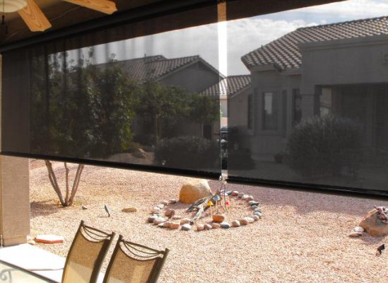 Nuances solaires en retrait de 10 pieds de large